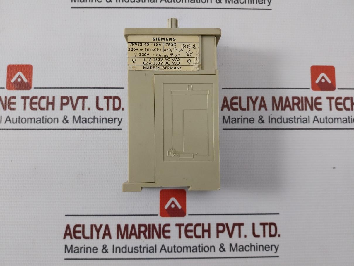 Siemens 7Pv32 40-1Ga Timer Relay 220V 5A Ac/Dc
