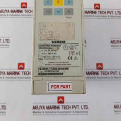 Siemens 7Sj6001-4Ea00-0Da0/Bb Overcurrent-time Protection Relay (Not Working)