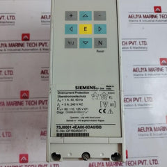 Siemens 7Sj6001-4Ea00-0Da0/Bb Overcurrent Protection Relay 1A 50/60Hz Rs485