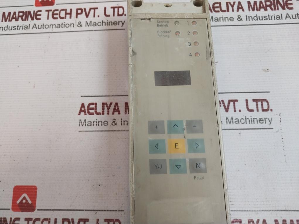 Siemens 7Sj6001-4Ea00-0Da0/Bb Overcurrent Protection Relay (Front Part Only)