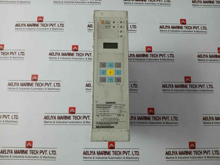 Siemens 7Sj6005-5Ea00-0Da0/Bb Overcurrent Protection Relay Rs485 5A 240Vac