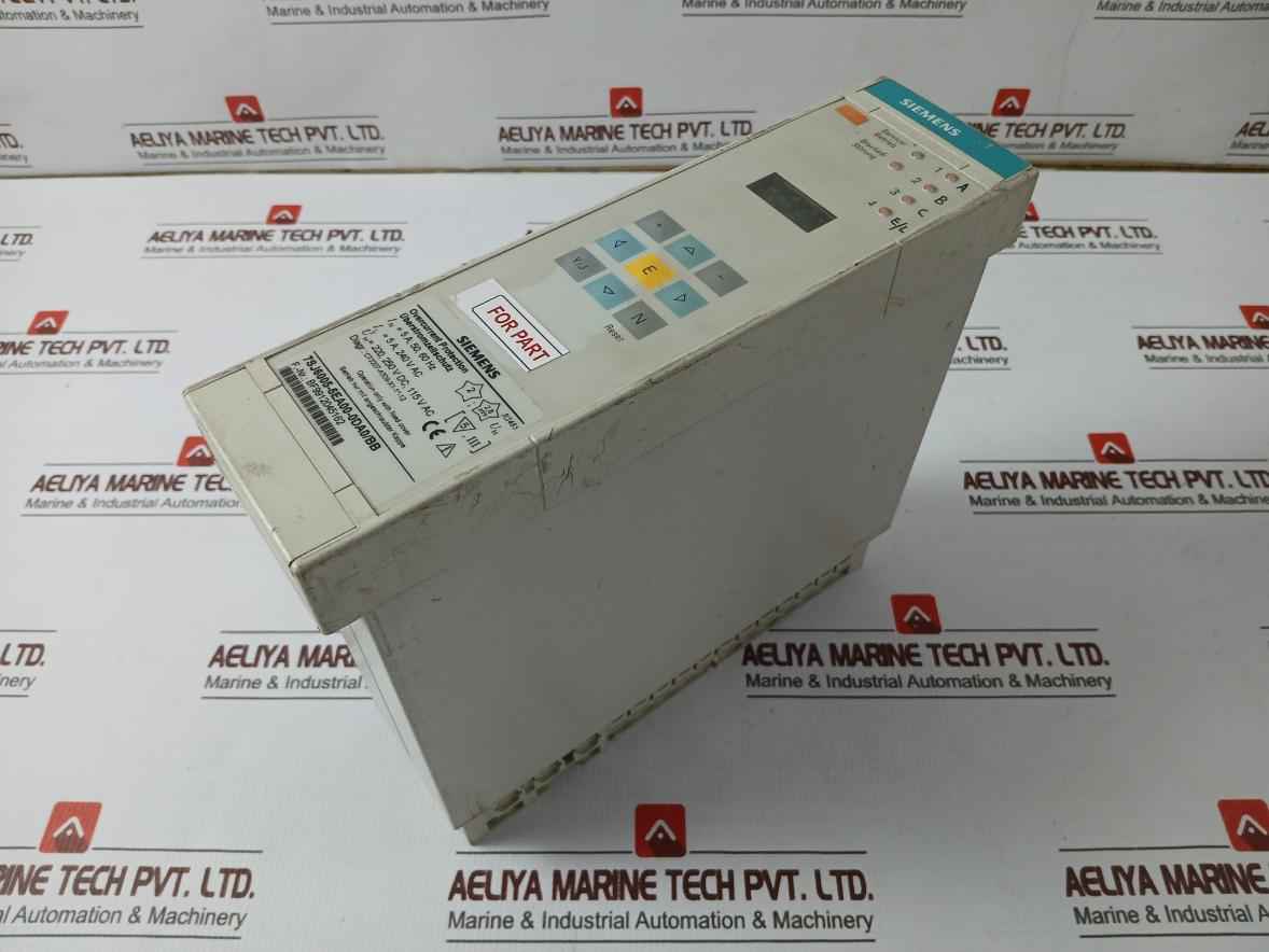 Siemens 7Sj6005-5Ea00-0Da0/Bb Overcurrent Protection Relay Rs485 (Not Working)