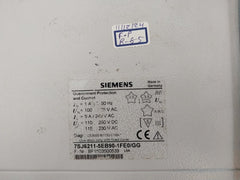 Siemens 7Sj6211-5Eb90-1Fe0/Gg Overcurrent Time Protection Control