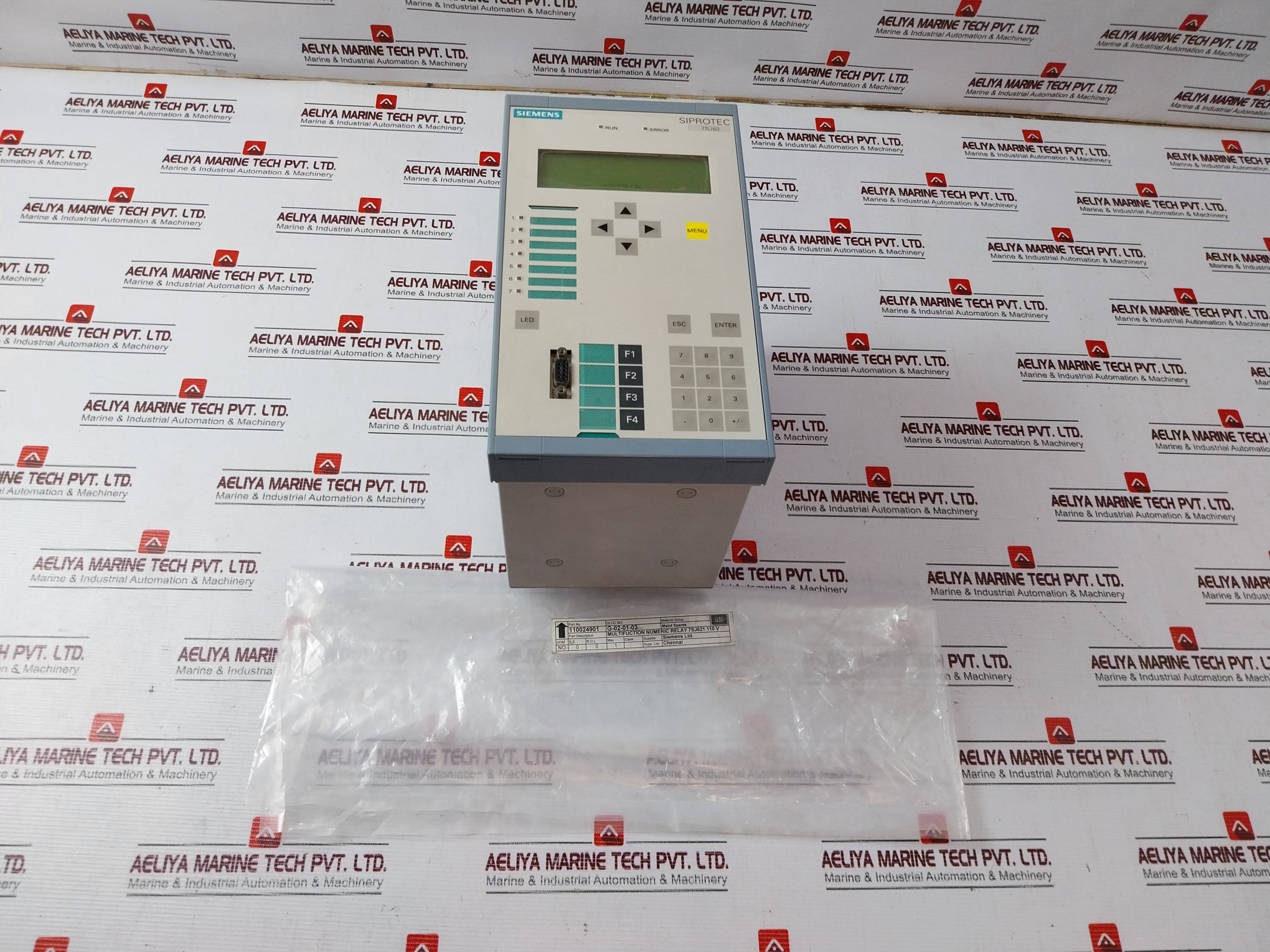 Siemens 7Sj6221-5Eb92-1Fe0/Ff Multifunction Protection And Control Relay