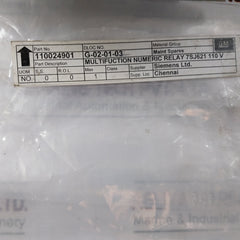 Siemens 7SJ6221-5EB92-1FE0/FF Multifunction Protection and Control Relay