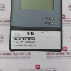 Siemens 7Sj8011-5Eb90-1Fa0Cc Overcurrent Relay