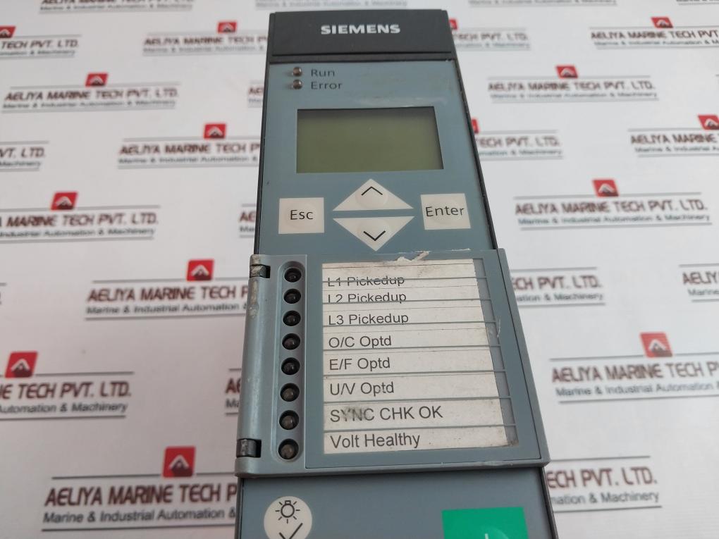 Siemens 7Sj8031-5Eb90-1Fq0/Cc Overcurrent Protection Relay 5A/240V Ac