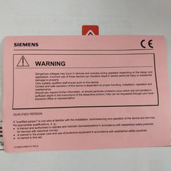 Siemens 7Sk8022-5Eb90-1Hd0/Cc Siprotec Motor Protection With Profibus Rs232-lwl