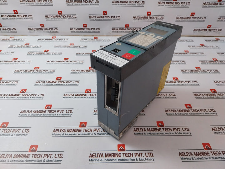 Siemens 7Sk8031-5Eb90-1He0/Cc Overcurrent Protection Relay 100V To 125V