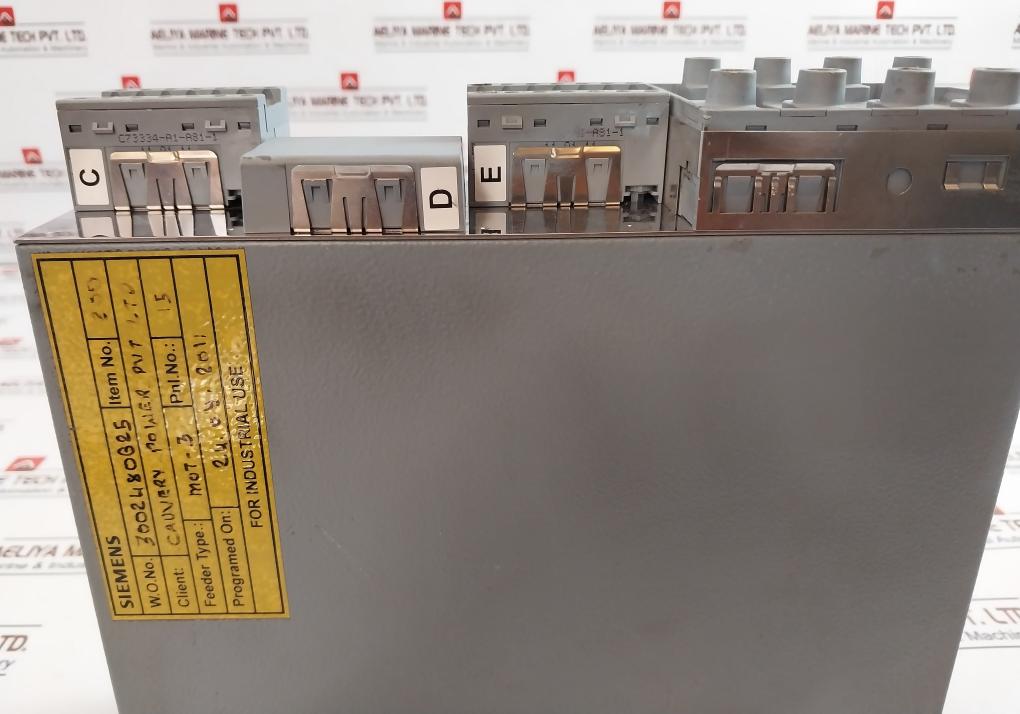 Siemens 7Sk8031-5Eb90-1He0/Cc Overcurrent Protection Relay 5A/240V Ac