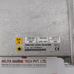 Siemens 7Sr2102-1Aa21-0Ca0/Bb Overcurrent Relay 50/60Hz