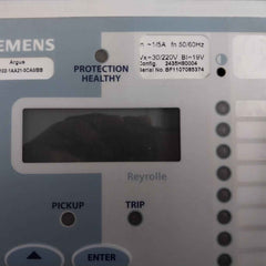 Siemens 7Sr2102-1Aa21-0Ca0/Bb Overcurrent Relay ~1/5A 30/220V 50/60Hz 94V-0
