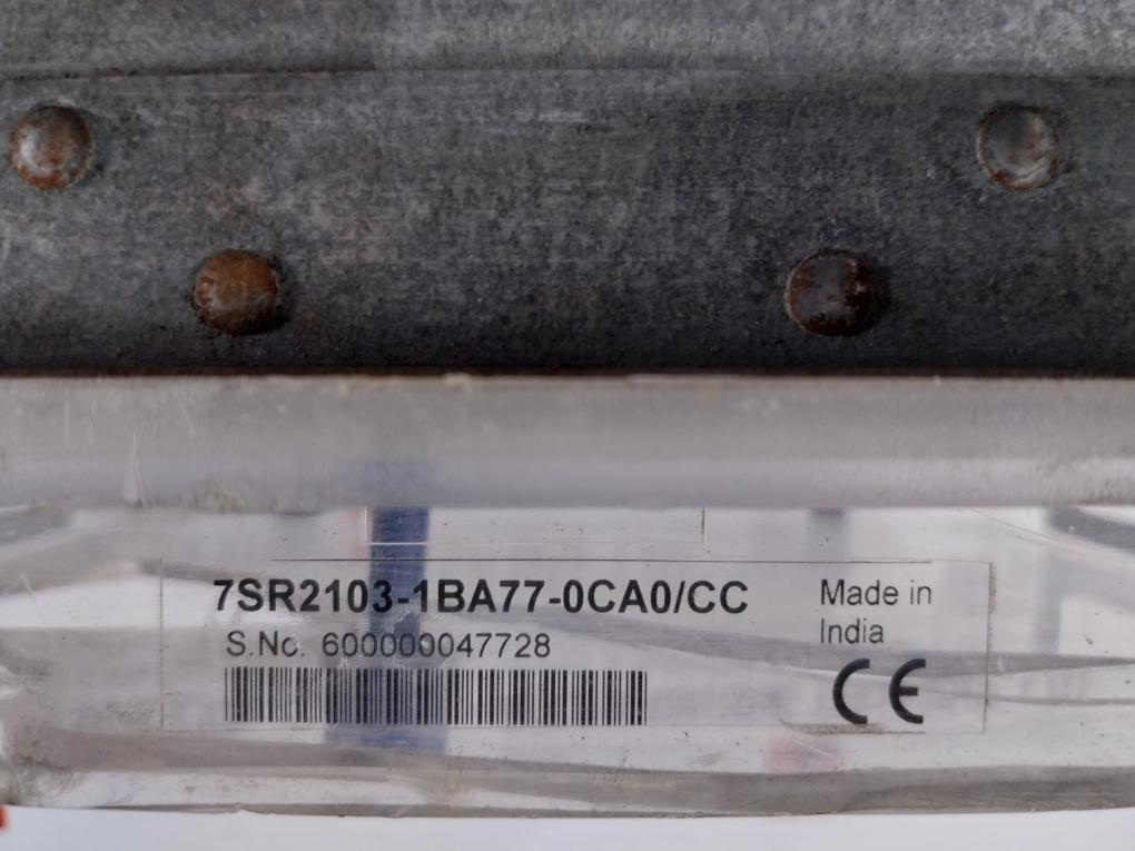 Siemens 7Sr21031Ba770Ca0/Cc Over Current Relay 50/60Hz 30/220V,88V