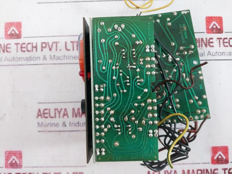 Siemens 7Vc16 Earth Leakage Monitor 0-200K Ohms 1Ma Measurement Device Module