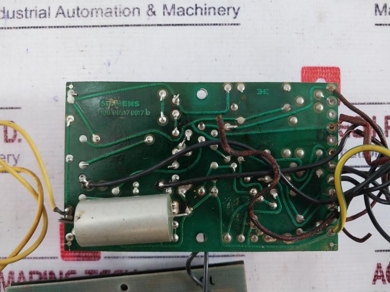 Siemens 7Vc16 Earth Leakage Monitor 0-200K Ohms 1Ma Measurement Device Module