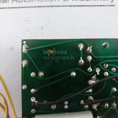 Siemens 7Vc16 Earth Leakage Monitor 0-200K Ohms 1Ma Measurement Device Module