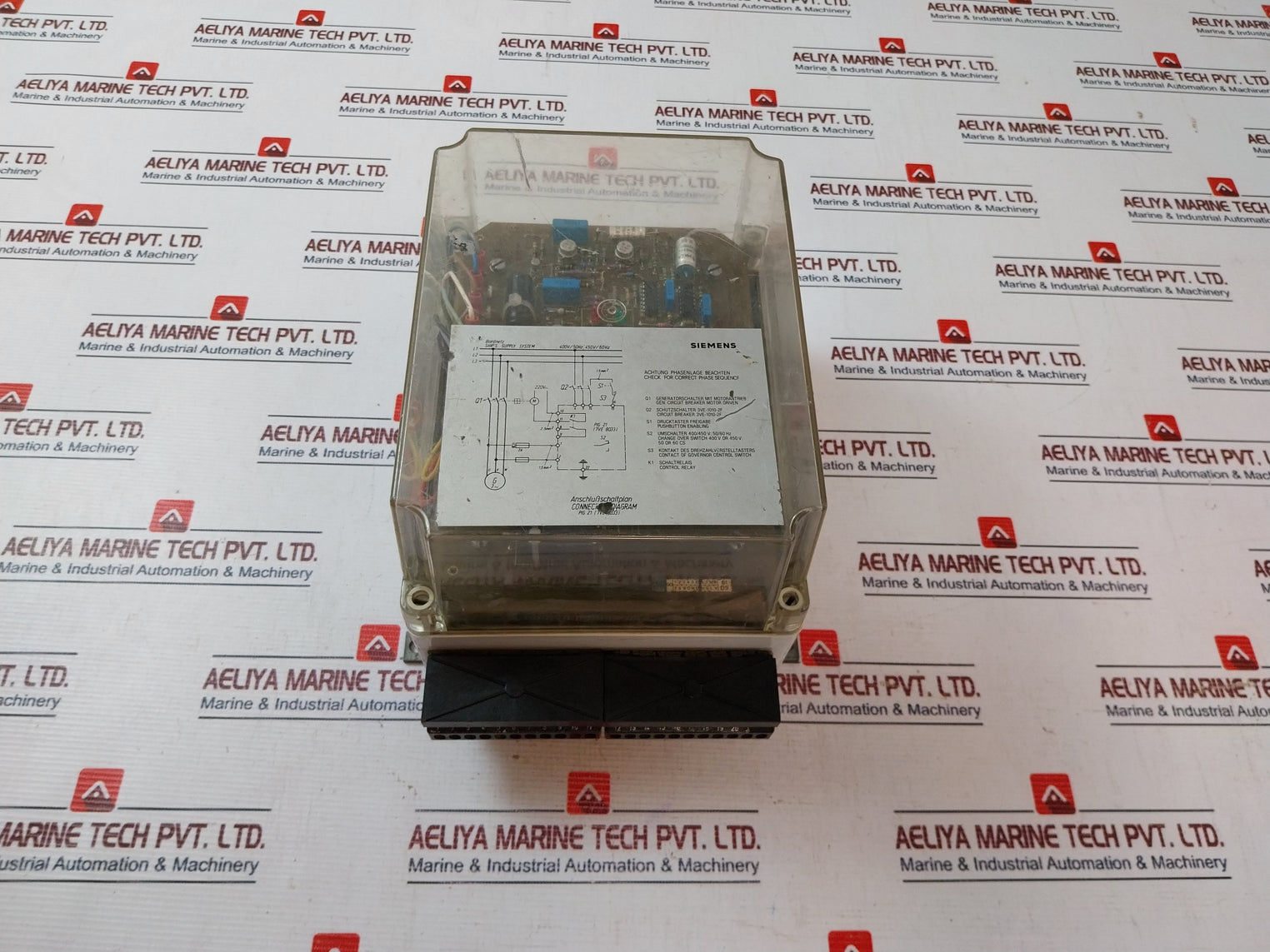 Siemens 7Ve 8033 Control Relay 400V/450V 50Hz/60Hz G33928-g06463-c001-d9-0036