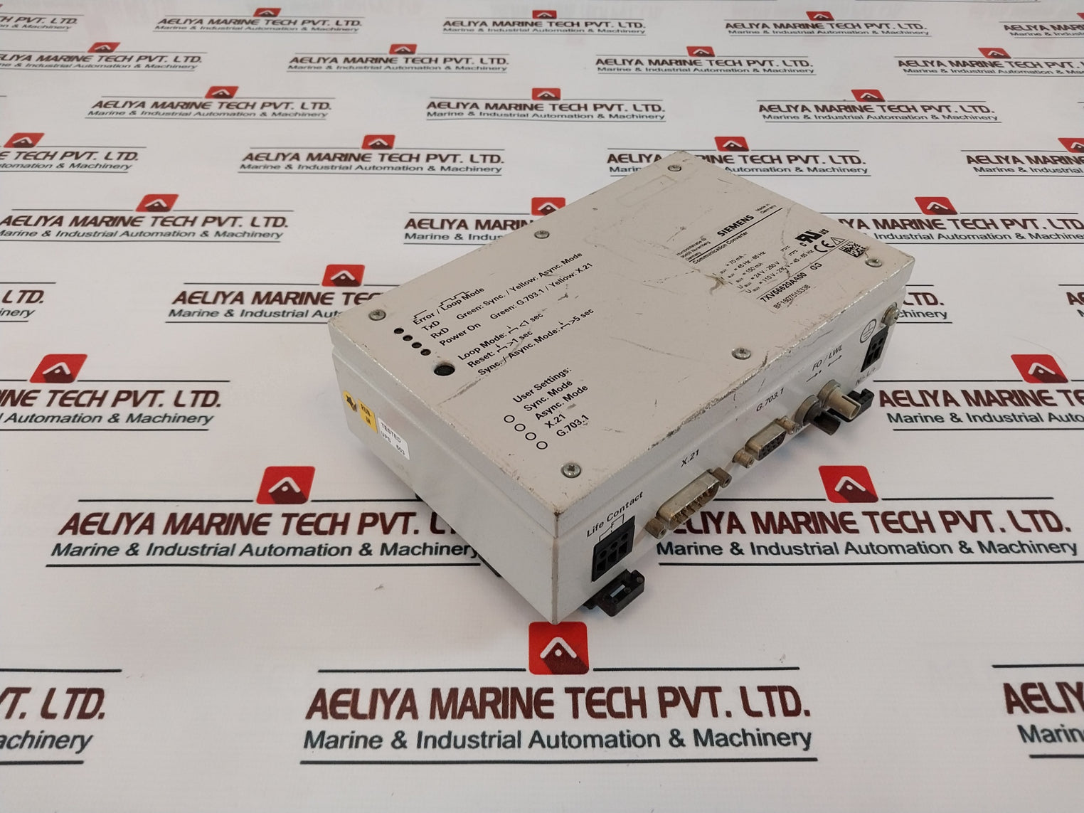 Siemens 7Xv56620Aa00 Gg Communication Converter G.703.1/ X.21 110V-230V 45-65Hz