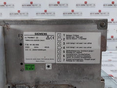 Siemens 7mb2335-0ak00-3aa1 Ultramat 23 Gas Analyzer 230v 50hz 0-2000/10000vpm