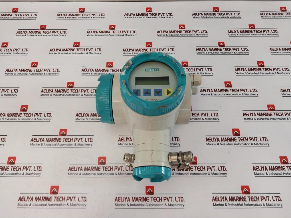 Siemens 7me3050-0ba10-1ba2 Ultrasonic Flow Transmitter Works With Sensor Ip65