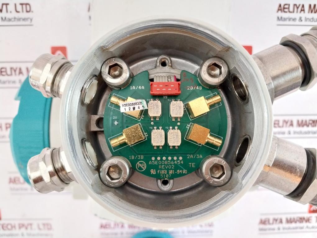 Siemens 7me3050-0ba10-1ba2 Ultrasonic Flow Transmitter Works With Sensor Ip65