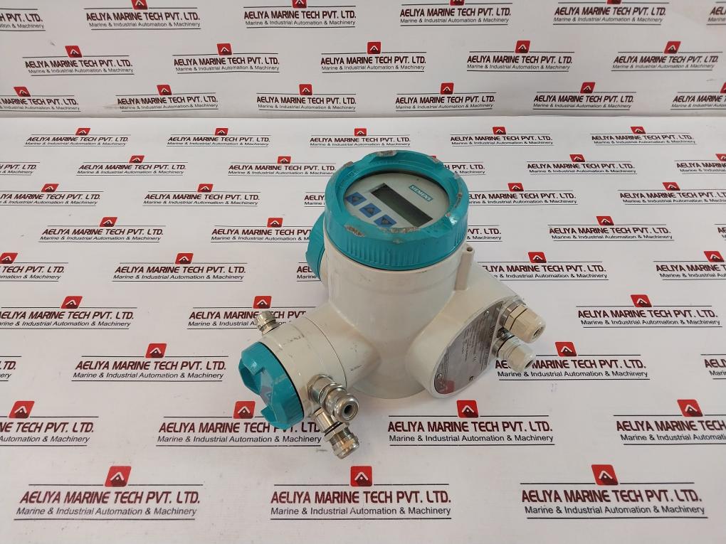 Siemens 7me3050-0ba10-1ba2 Ultrasonic Flow Transmitter Works With Sensor Ip65