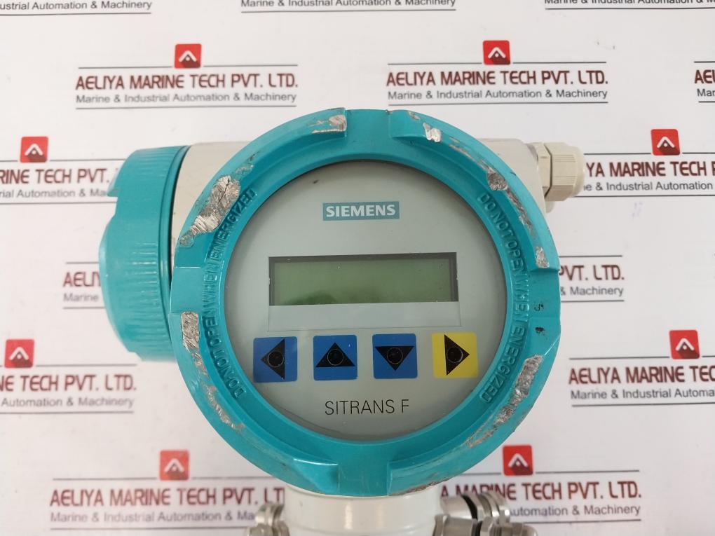 Siemens 7me3050-0ba10-1ba2 Ultrasonic Flow Transmitter Works With Sensor Ip65