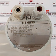 Siemens 7Me3050-0Ba10-1Ba2 Ultrasonic Flow Transmitter Works With Sensor Ip65