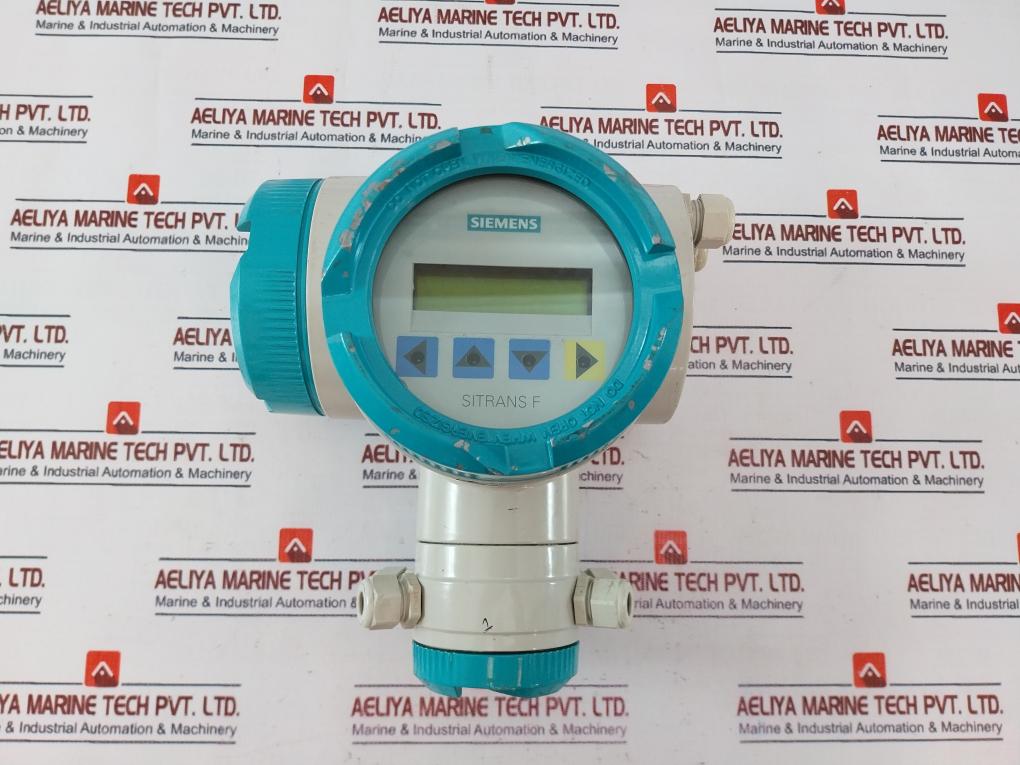 Siemens 7me3050-0ba20-1ba1 Sitrans F Us 060 Ultrasonic Flowmeter 24vdc/ac 9va