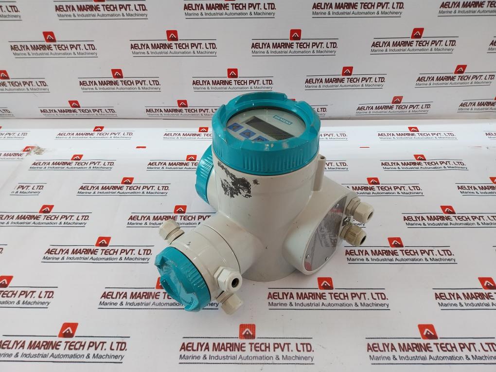 Siemens 7me3050-0ba20-1ba1 Sitrans F Us 060 Ultrasonic Flowmeter 24vdc/ac 9va