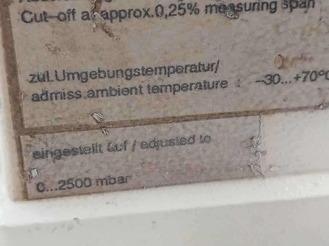 Siemens 7mf1104-3aa11-1aj1 Teleperm-transducer F For Differential-pressure