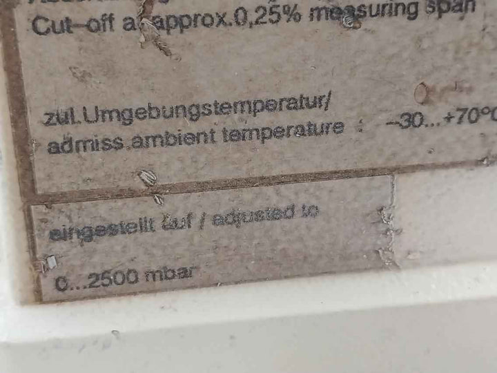 Siemens 7mf1104-3aa11-1aj1 Teleperm-transducer F For Differential-pressure