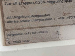 Siemens 7mf1104-3aa11-1aj1 Teleperm-transducer F For Differential-pressure