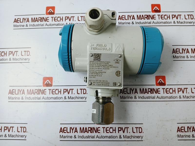 Siemens 7mf4233-1fb10-2nc6-z Pressure Transmitter A5e00256870 2.6 / 10 Bar