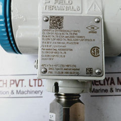 Siemens 7mf4233-1fb10-2nc6-z Pressure Transmitter A5e00256870 2.6 / 10 Bar