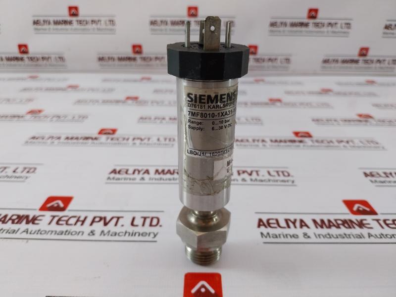 Siemens 7mf8010-1xa31-1da1 Sitrans P Transmitter 6-30v Dc 0-10 Bar M4-pi-0010