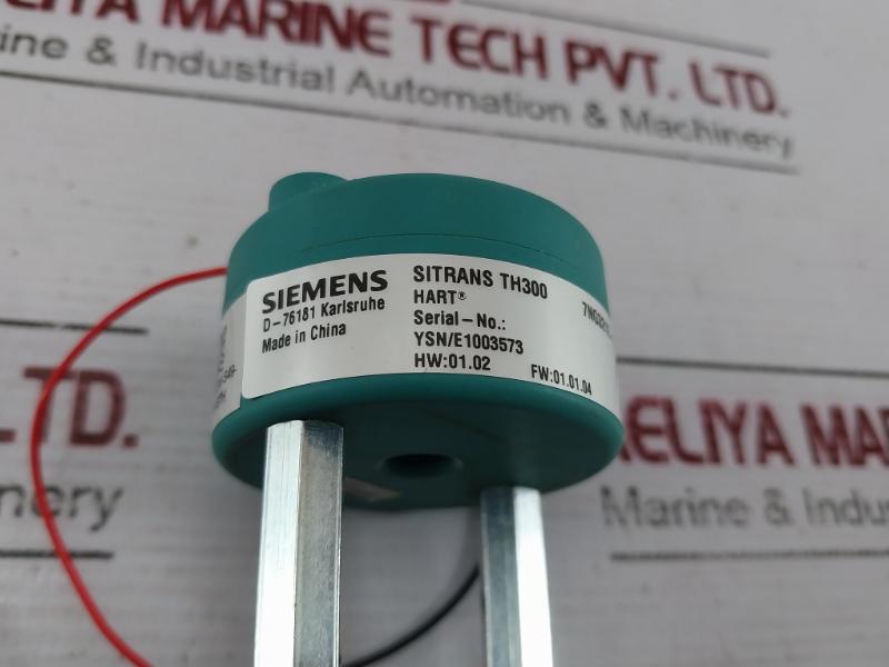 Siemens Sitrans Th300 7Ng3212-0Nn00 Temperature Transmitter Hart Hw: 01.02