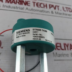 Siemens Sitrans Th300 7Ng3212-0Nn00 Temperature Transmitter Hart Hw: 01.02