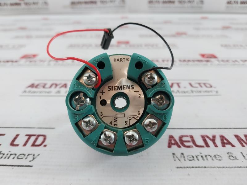 Siemens Sitrans Th300 7Ng3212-0Nn00 Temperature Transmitter Hart Hw: 01.02