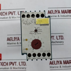 Siemens 7pu4140-2bn20 On Delay Timer, 10s-100h, 200-240v Ac
