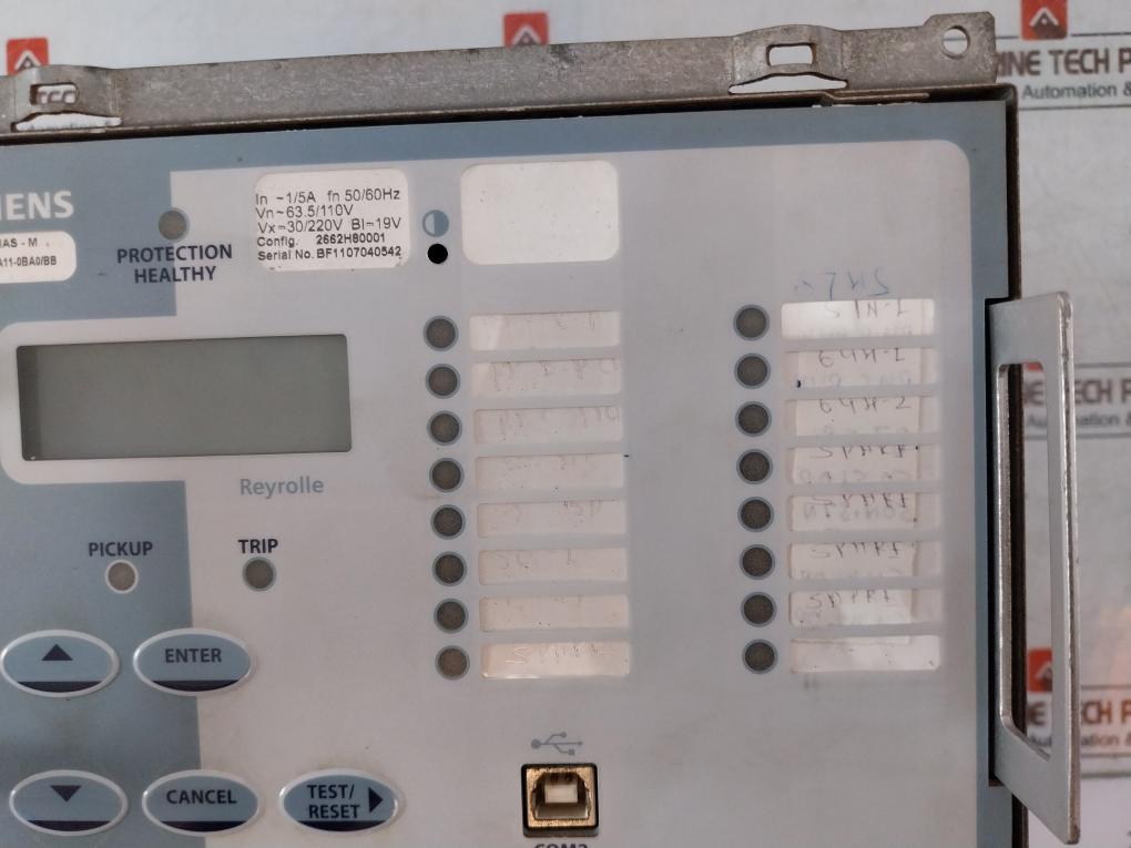 Siemens 7sr2422-2aa11-0ba0/bb Directional Overcurrent Protection Relay