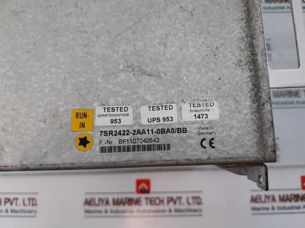 Siemens 7sr2422-2aa11-0ba0/bb Directional Overcurrent Protection Relay