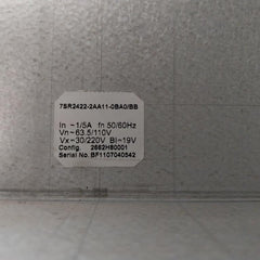 Siemens 7sr2422-2aa11-0ba0/bb Directional Overcurrent Protection Relay