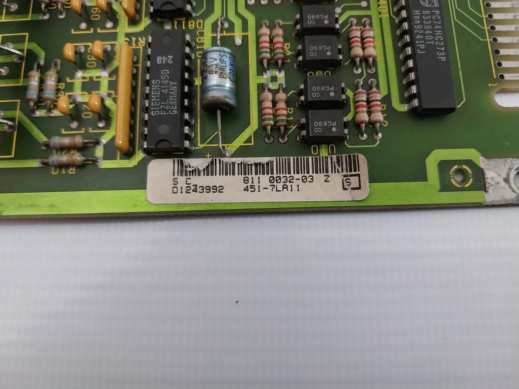 Siemens 811 0031 03 Plc Module Ag 115, 2-amp