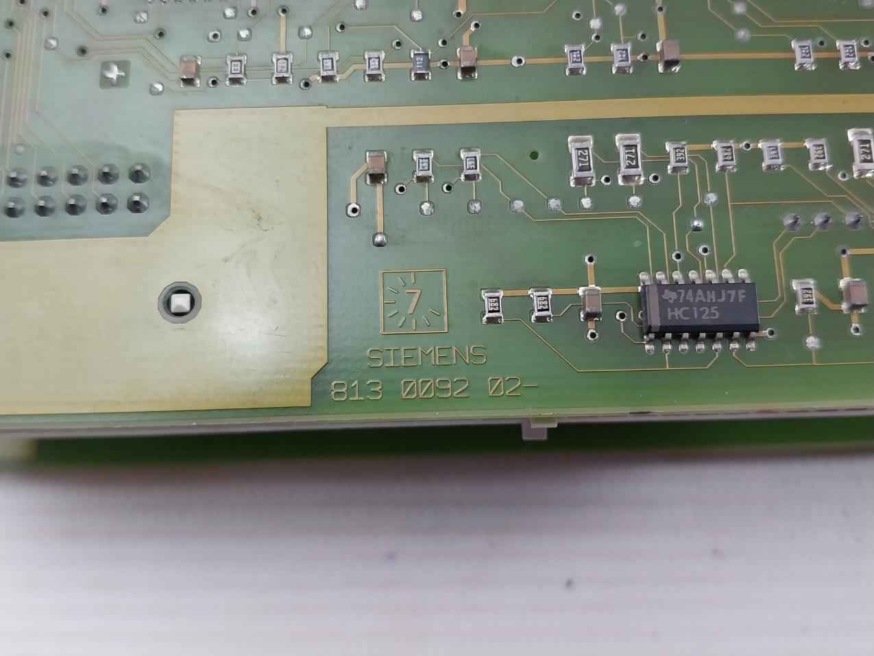 Siemens 813 0092 02 Circuit Board 813009301 C