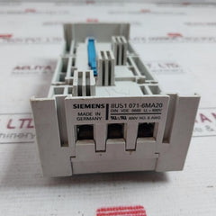 Siemens 8Us1071-6Ma20 Busbar Adapter Vde 0660 600V