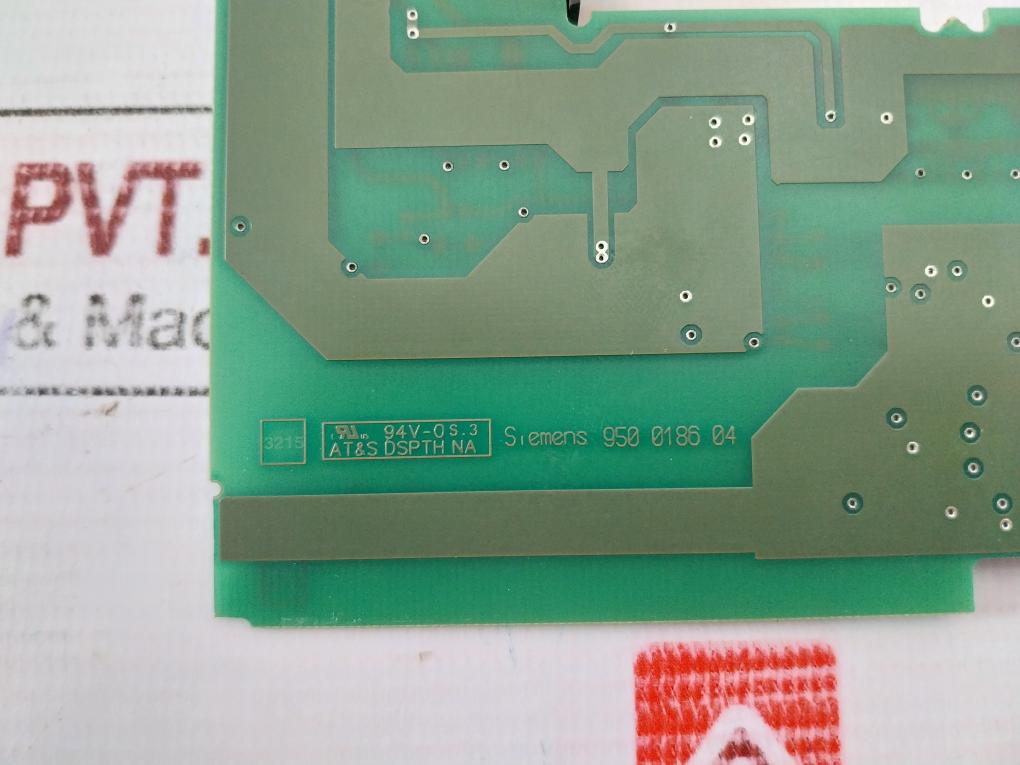 Siemens 950 0186 04 Printed Circuit Board 950018707000