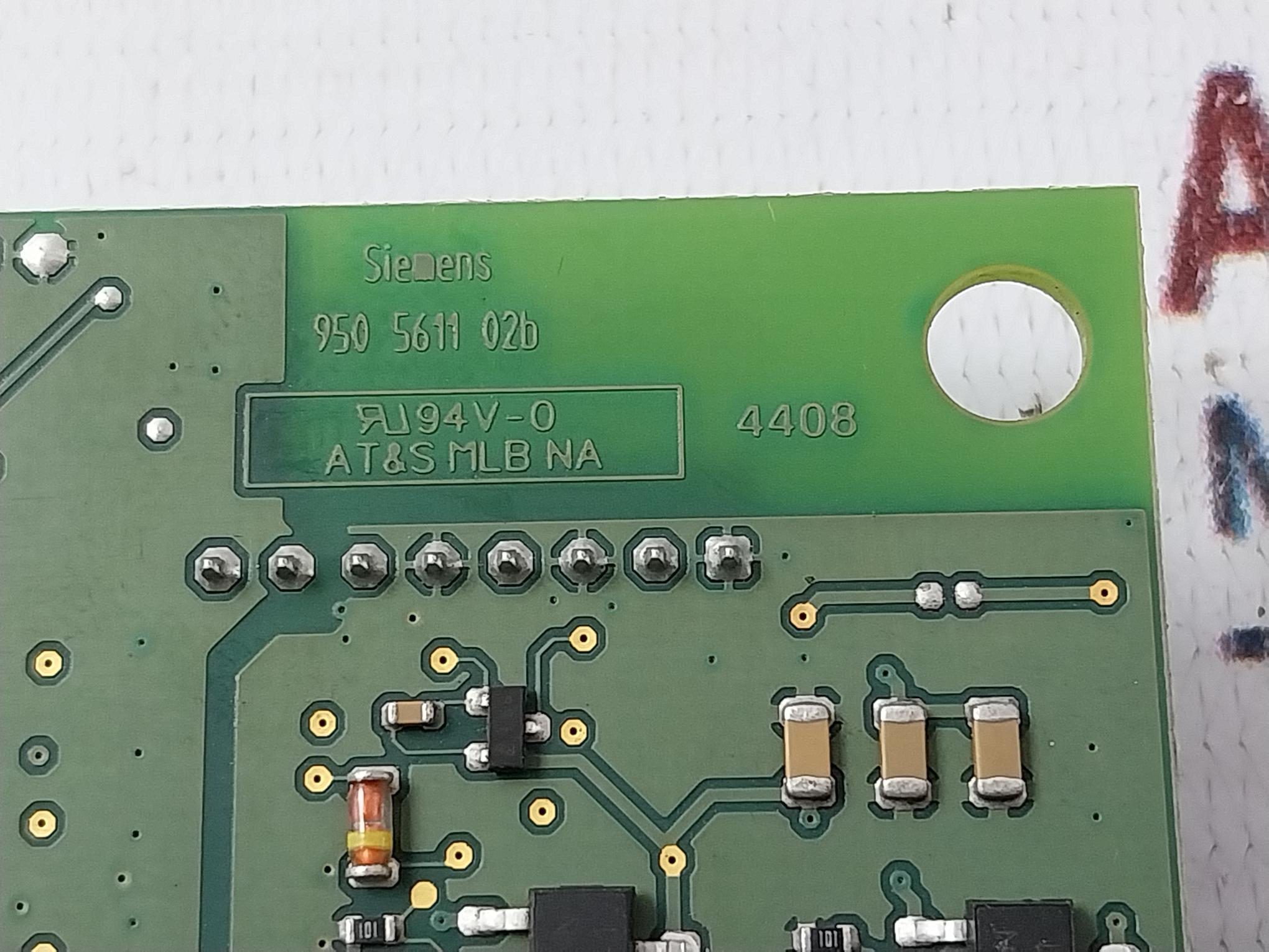 Siemens 950 5611 02B Printed Circuit Board 950 5612