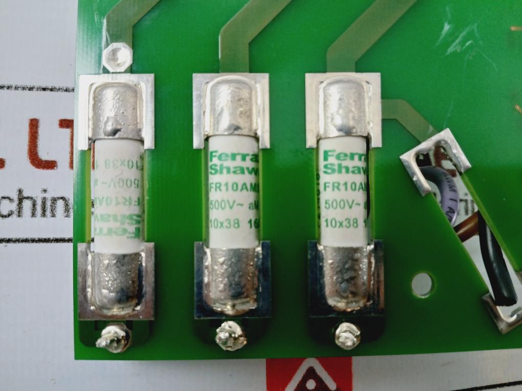 Siemens 950 5617 02-3 Fuse Pcb Board