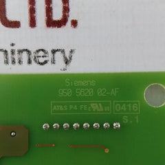 Siemens 950 5620 02-af Printed Circuit Board